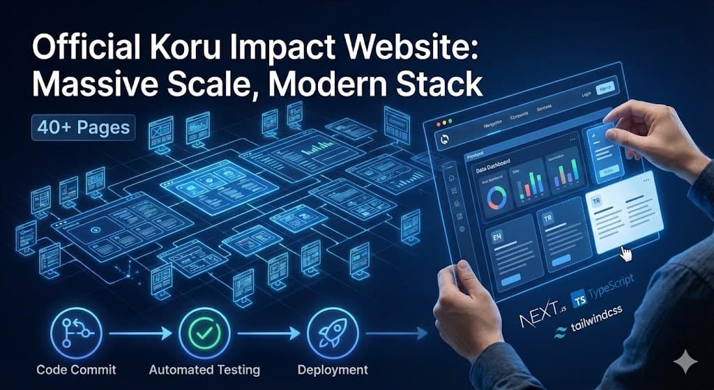 Koru Impact Resmi Websitesi (Frontend)