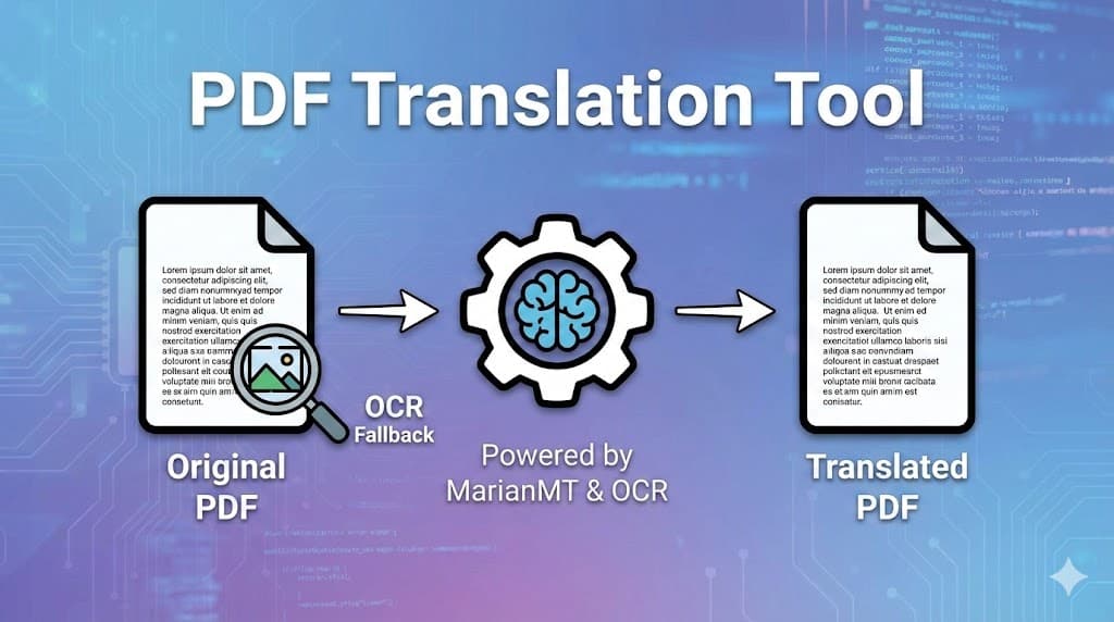 AI Document Translator & OCR Tool